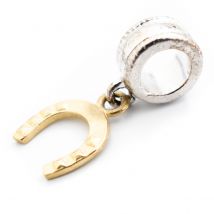 Perle de verre Femme Viceroy VMF0017-10 Doré 1 cm