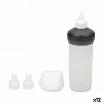 Kit de création de gâteaux Quttin 10 x 7 cm Pâtisserie Buses interchangeables 5 Pièces (12 Unités)