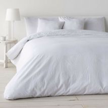 Housse de Couette Naturals Blanc (140 x 200 cm)