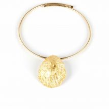 Collier Femme Shabama Calobra Laiton En or Élastique