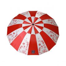 Parasol de plage Rouge Ø 240 cm SPF50+ Marin