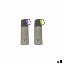 Thermos de Voyage ThermoSport Acier inoxydable Tasse 350 ml (8 Unités)