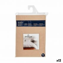 Drap housse 90 cm Beige (12 Unités)