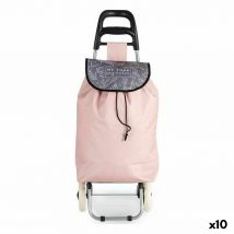 Panier à Courses Kinvara 11820 Rose 3,3 L 20 x 95 x 34 cm (10 Unités)