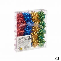 Boucles Pincello 4 PVC 5 x 3,5 x 5 cm Mat Multicouleur (12 Unités)