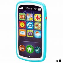 Toy Téléphone Winfun 7,5 x 14 x 2 cm (6 unités)