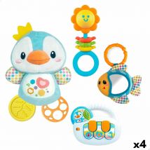Ensemble de jouets pour bébés Winfun 14 x 20,5 x 7,5 cm (4 unités)