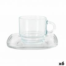 Jeu de 6 tasses avec plat LAV Cozy (6 Unités)