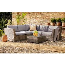 Chesterton Grey 5 Seater Corner Lounge Set