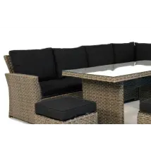Palma Grey Garden Lounge Set Replacement Cushions/Covers