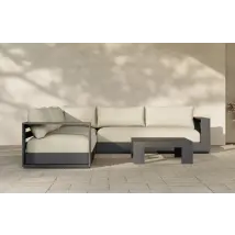 Wallu 5 Seater Corner Garden Sofa Set