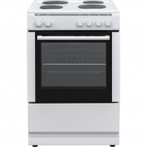 Electra SE60W1 Electric Cooker with 4-Zone Hob & Multifunction Oven