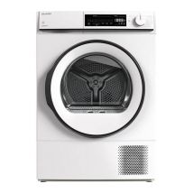 Sharp KD-NHB8S6GW3 8kg Heat Pump Tumble Dryer