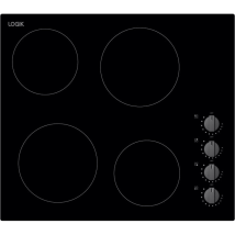 Logik LCHOBKN23 4 Zone 59cm Electric Ceramic Hob
