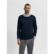 SELECTED HOMME Male Pullover Weich TencelT Lyocell-Gemisch mehrfarbig