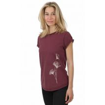 Life-Tree Fairwear Organic Shirt Stone Washed Ginko rot