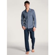Calida HERREN Pyjama blau