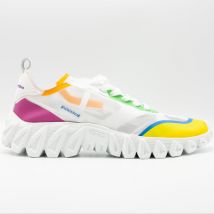 Sneakers uomo sneakerball in pelle bianca