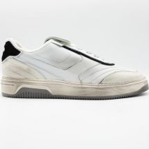 Sneakers uomo PDO135 in pelle bianca