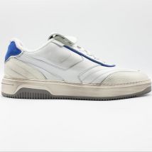 Sneakers uomo PDO135 in pelle bianca