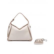 Borse donna Penelope in pelle beige con tracolla