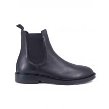 Stivaletti beatles uomo in pelle nera con suola in gomma Uomo 22939 O-VP1