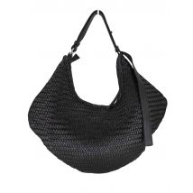 Borse in pelle marrone intrecciata con manico a spalla Donna RBS1102 220