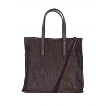 Tote bag in eco pelle marrone con tracolla Donna MEZZA UMILTA SCILLA