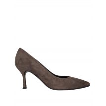 Décolleté donna in pelle scamosciata fango Donna 7040CLO FANGO