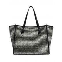 Shopping bag donna in tessuto lana nero Donna BS6850 PULLOVER 17825