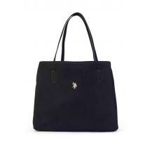 Borsa donna tote a spalla in teddy nero Sussex Shopping Donna BIUZB6244WZ C005