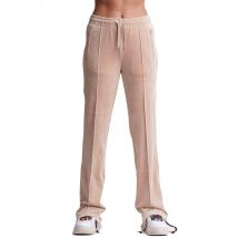 Pantaloni donna Diamond in velluto beige con strass Donna VEJH70047WPF J64