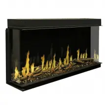 Modern Flames Orion Multi Built-In/Wall Mounted Smart Electric Fireplace with Real Flame Effect