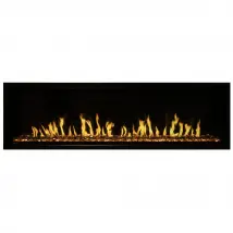 Modern Flames Orion Slim Built-In/Wall Mounted Smart Electric Fireplace with Real Flame Effect