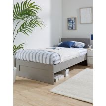Everyday Taryn Kids Single Bed Grey Stylish and Space-Saving Bedroom Furniture