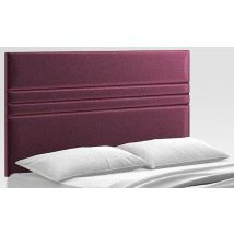 Elsa Upholstered Headboard Single - Velvet Boysenber
