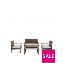 San Remo Sofa Set High Quality Rattan Sturdy Steel Frame Outdoor Furniture