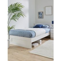 Taryn Kids Single Bed White Stylish and Space-Saving Bedroom Furniture