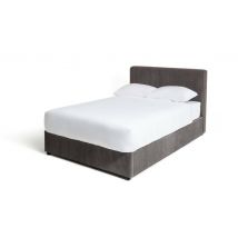 Tristan Double Ottoman Bed Frame Grey with Lift-Up Storage for Modern Bedrooms