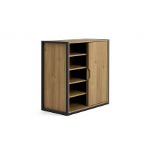 Loft Living Shoe Storage Cabinet Oak Hallway Entryway Furniture Organiser