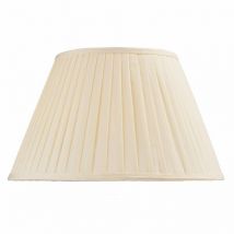 Connors 31Cm H Silk/Shantung Empire Lamp Shade in Cream (Set of 2)