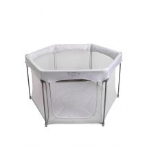 Tutti Bambini Hexa Playpen Grey Modern and Versatile Play Area
