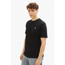 Tom Tailor, T-shirts, Zwart, Heren, Maat: S