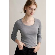 Opus, T-shirts, Grijs, Dames, Maat: 38