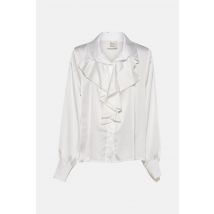 Terra Di Siena, Hemden, Ecru, Dames, Maat: 1SIZE