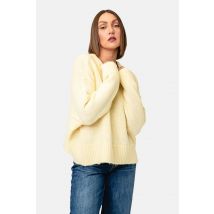 Topshop, Truien, Ecru, Dames, Maat: S