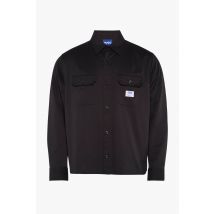 Hugo Blue, Hemden, Zwart, Heren, Maat: M