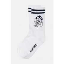 Kaotiko, Sokken, Wit, Heren, Maat: 1SIZE