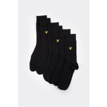 Lyle & Scott, Sokken, Zwart, Heren, Maat: 1SIZE