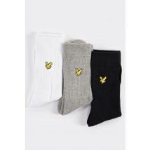 Lyle & Scott, Sokken, Wit, Heren, Maat: 1SIZE